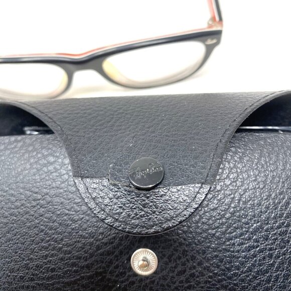 Ray Ban RB 2168F Year 2000's Black Frame Logo Inside Prescription Lenses - Picture 16 of 16